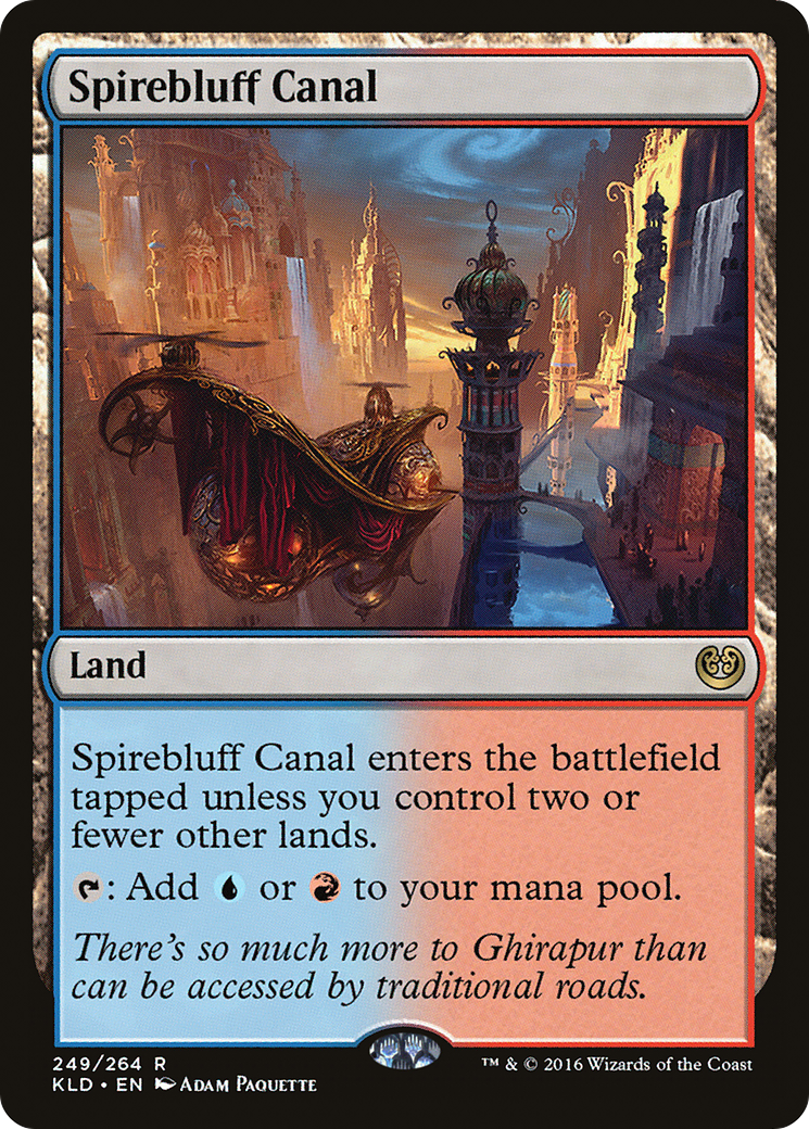 Spirebluff Canal (Signed) [Kaladesh]