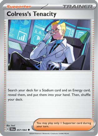Colress's Tenacity - 057/064 57 - SV Shrouded Fable