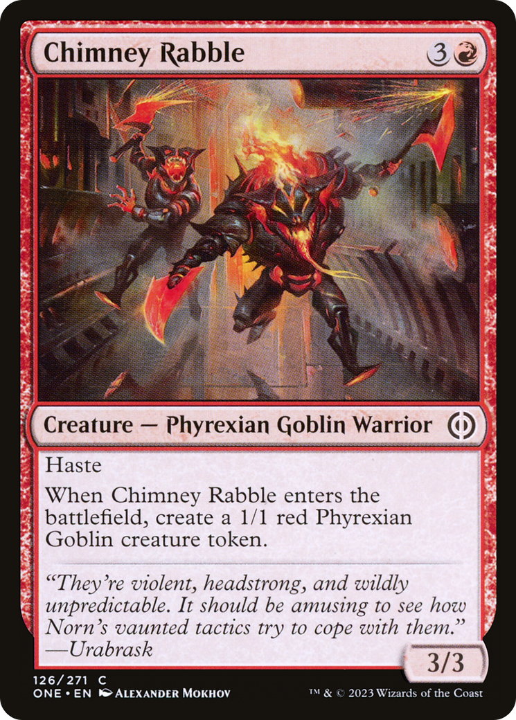 Chimney Rabble (ONE-126)  - Phyrexia: All Will Be One