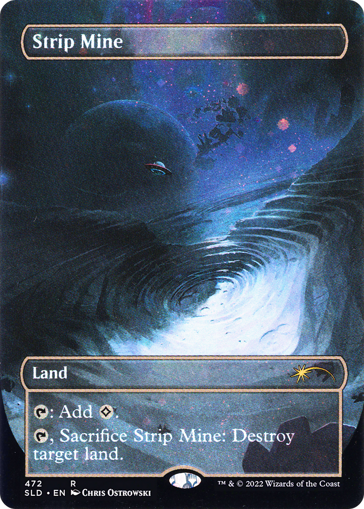 Strip Mine (SLD-472)  Foil - Secret Lair Drop (Borderless)
