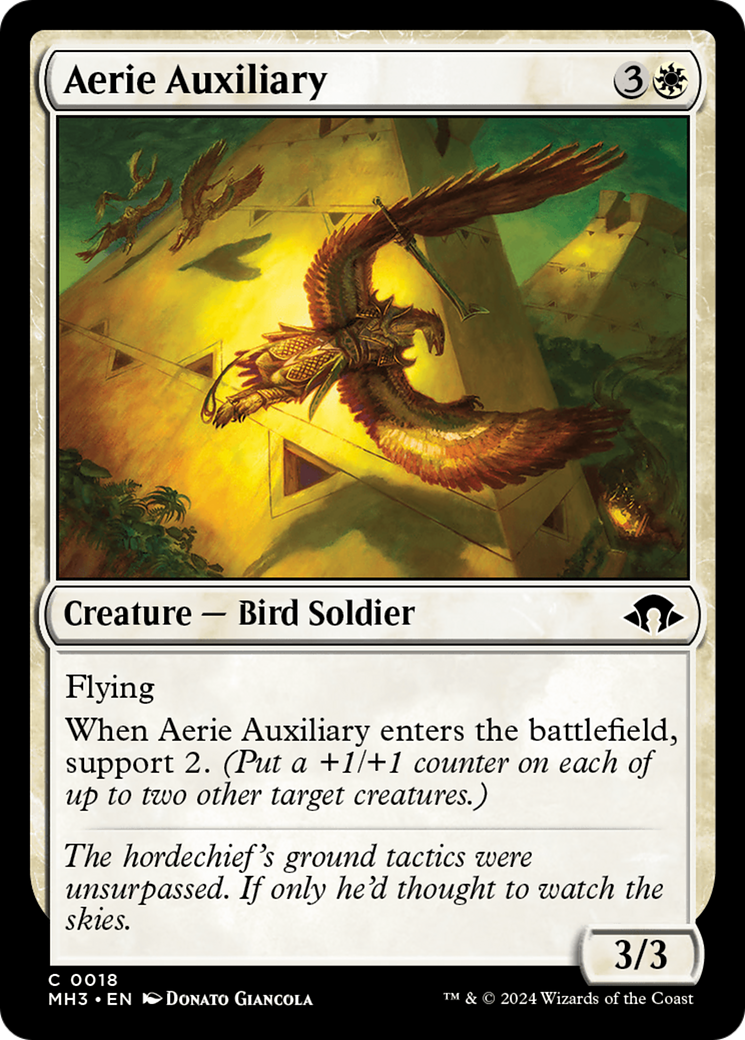Aerie Auxiliary (MH3-018)  - Modern Horizons 3