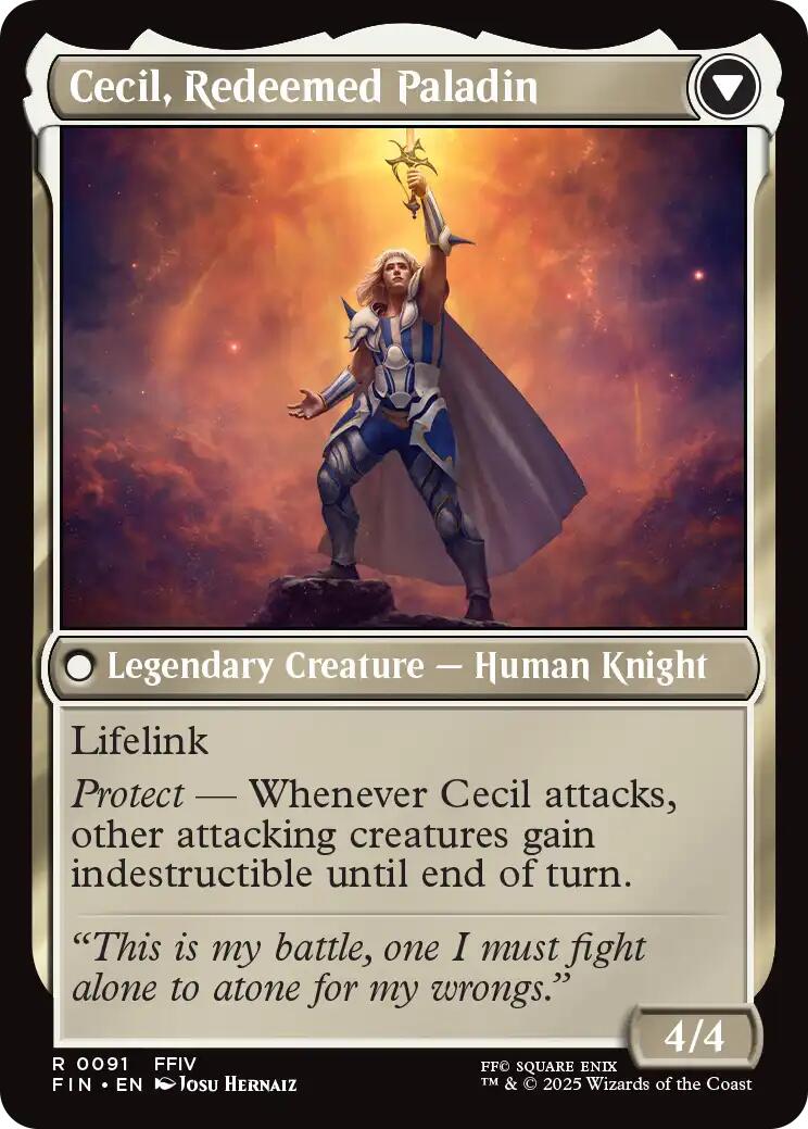 Cecil, Dark Knight (FIN-091)  - FINAL FANTASY