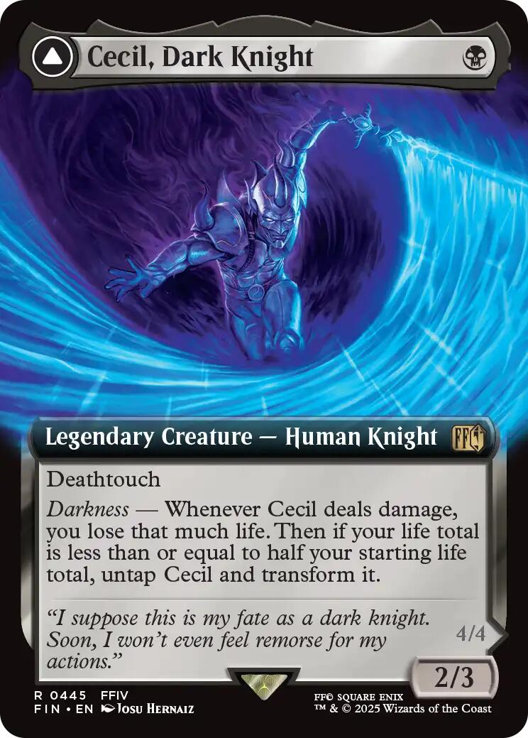 Cecil, Dark Knight (Extended Art) (FIN-445)  - FINAL FANTASY: (Extended Art)