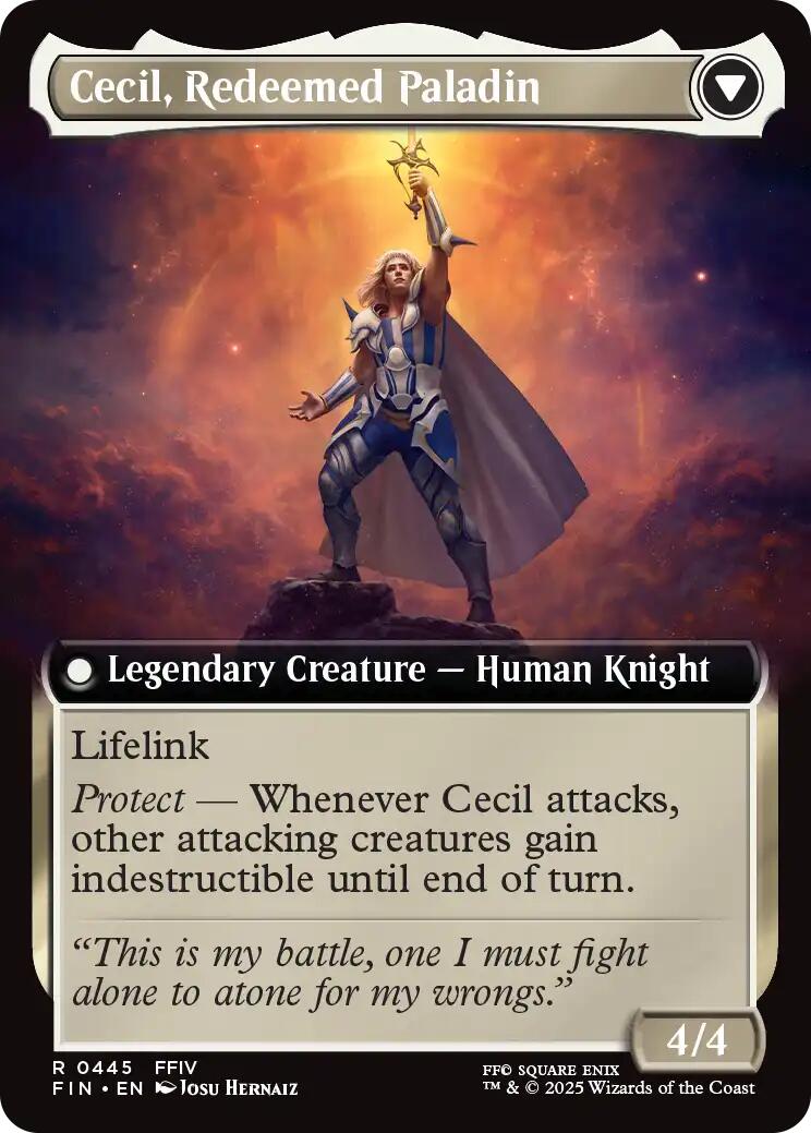 Cecil, Dark Knight (Extended Art) (FIN-445)  - FINAL FANTASY: (Extended Art)