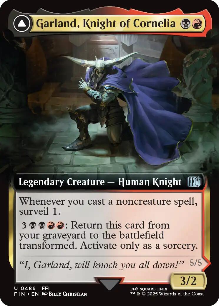 Garland, Knight of Cornelia (Extended Art) (FIN-486)  - FINAL FANTASY: (Extended Art)