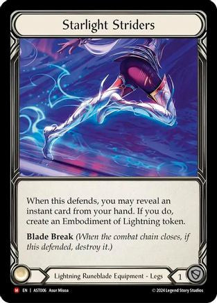 Starlight Striders [AST006] (Armory Deck: Aurora)  Rainbow Foil