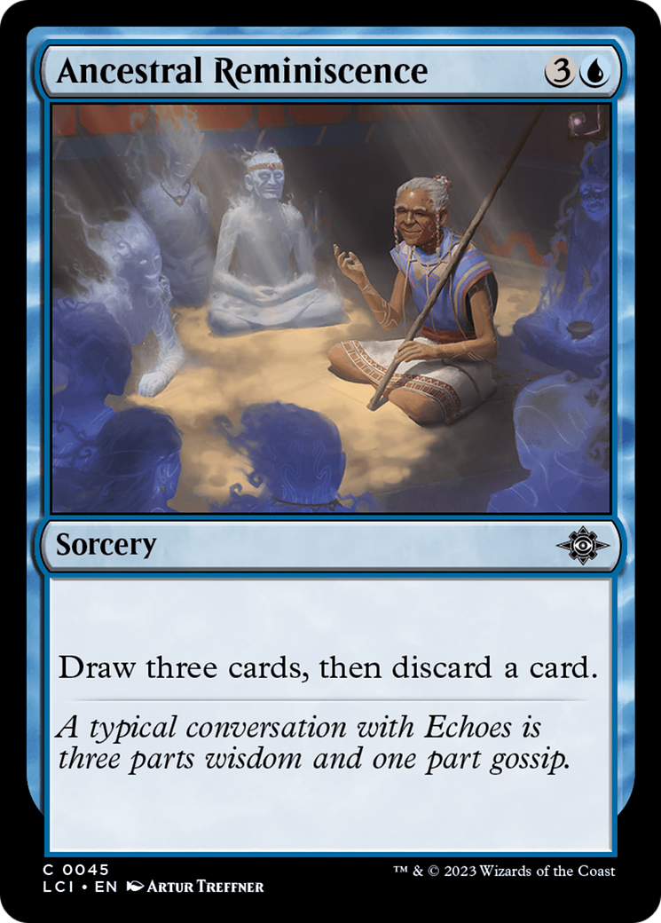 Ancestral Reminiscence  (LCI-045) - The Lost Caverns of Ixalan