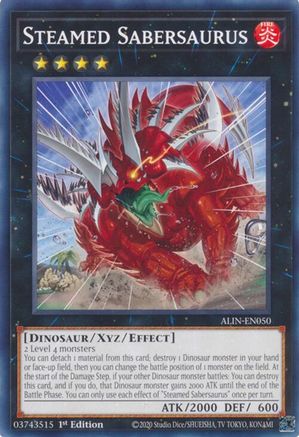 Steamed Sabersaurus (ALIN-EN050) - Alliance Insight
