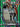 2020-21 Panini Mosaic #1 Kevin Durant Will to Win Mosaic Green front