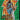 2022-23 Panini Mosaic #5 Kevin Durant Thunder Road Mosaic Green front