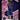 2020-21 Panini Mosaic #168 De'Aaron Fox Mosaic Camo Pink front