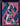 2024-25 Panini Mosaic #55 Daniel Gafford Pink Mosaic #/175 front