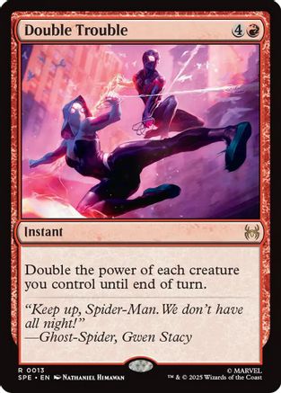 Double Trouble (SPE, MAR-013)  Foil - Marvel's Spider-Man: Eternal-Legal