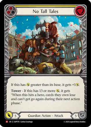 No Tall Tales (SUP170) - Super Slam Rainbow Foil