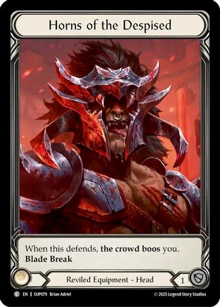 Horns of the Despised (Extended Art) (SUP079) - Super Slam Cold Foil