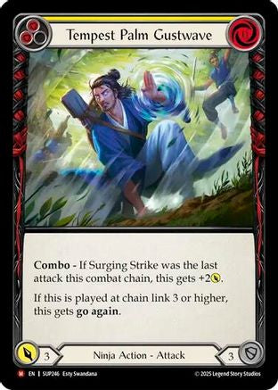 Tempest Palm Gustwave (SUP246) - Super Slam Rainbow Foil