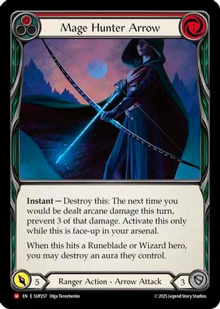 Mage Hunter Arrow (SUP257) - Super Slam Rainbow Foil