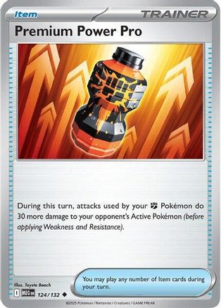 Premium Power Pro - 124/132 124 - ME01 Mega Evolution