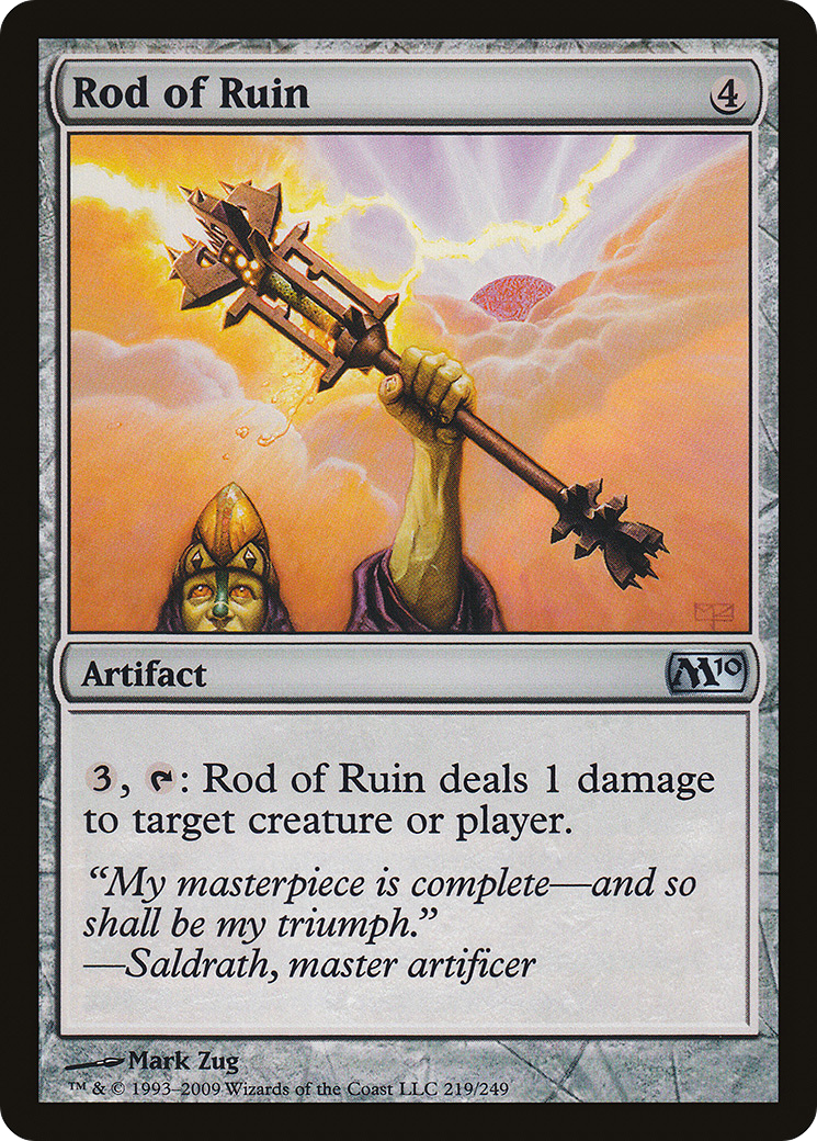 Rod of Ruin (M10-219)  - Magic 2010