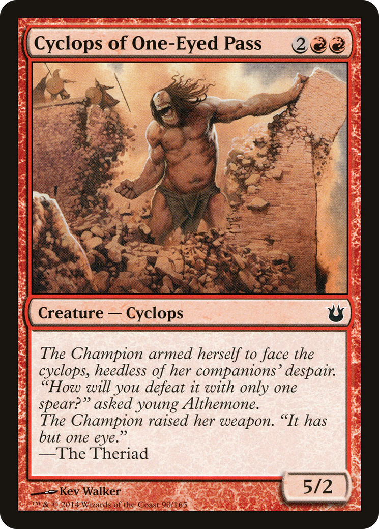 Cyclops of One-Eyed Pass (BNG-090)  - Born of the Gods