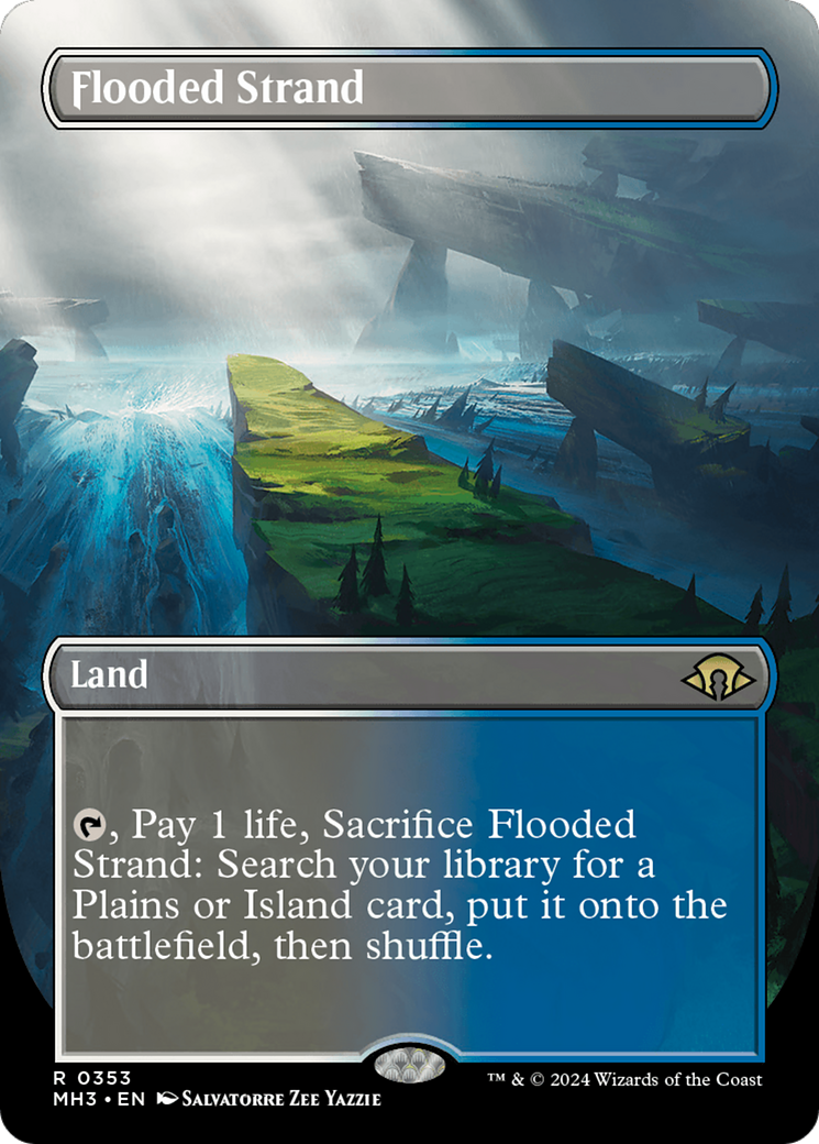 Flooded Strand (MH3-353)  - Modern Horizons 3 (Borderless)