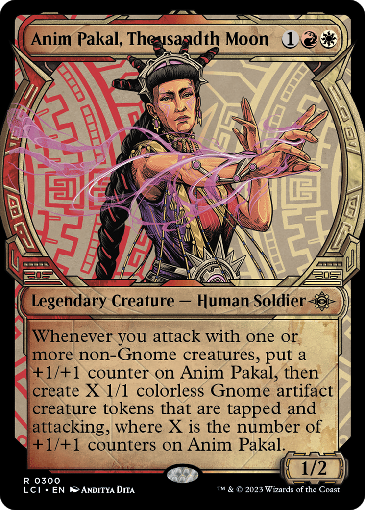 Anim Pakal, Thousandth Moon (Showcase)  (LCI-300) - The Lost Caverns of Ixalan: (Showcase)
