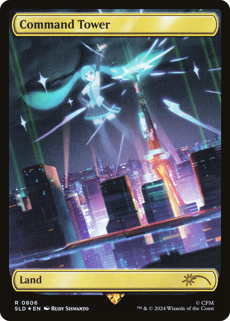Command Tower (SLD-806)  - Secret Lair Drop (Borderless)