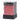 Chessex CHX25818 Dice-Opaque: 36D6 Set  Black/Red