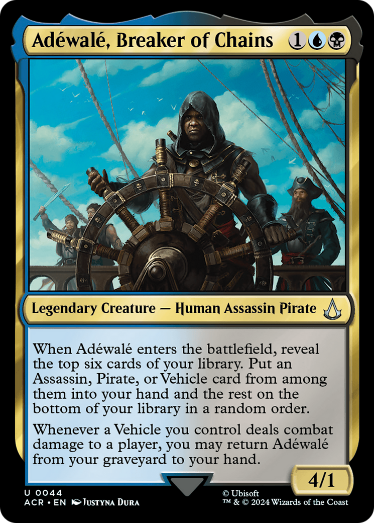 Adéwalé, Breaker of Chains (ACR-044)  - Assassin's Creed