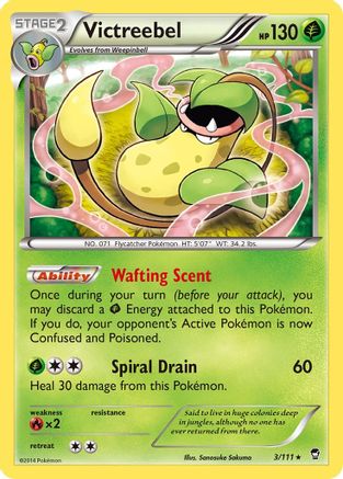 Victreebel 3/111 - XY  Furious Fists Holofoil