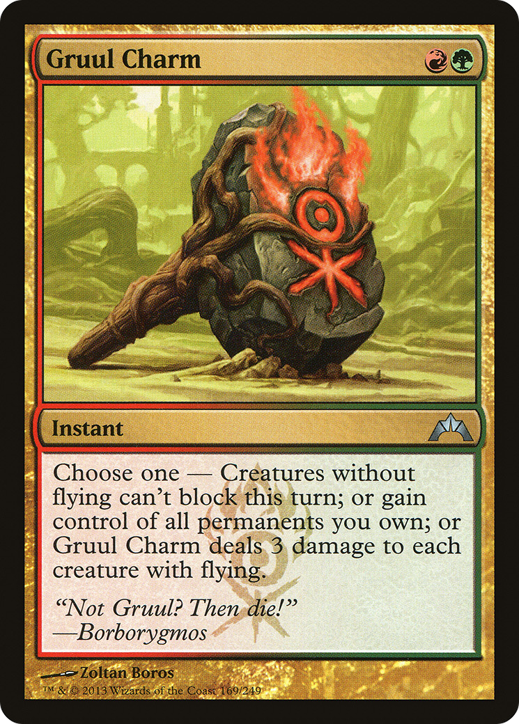 Gruul Charm (GTC-169)  - Gatecrash