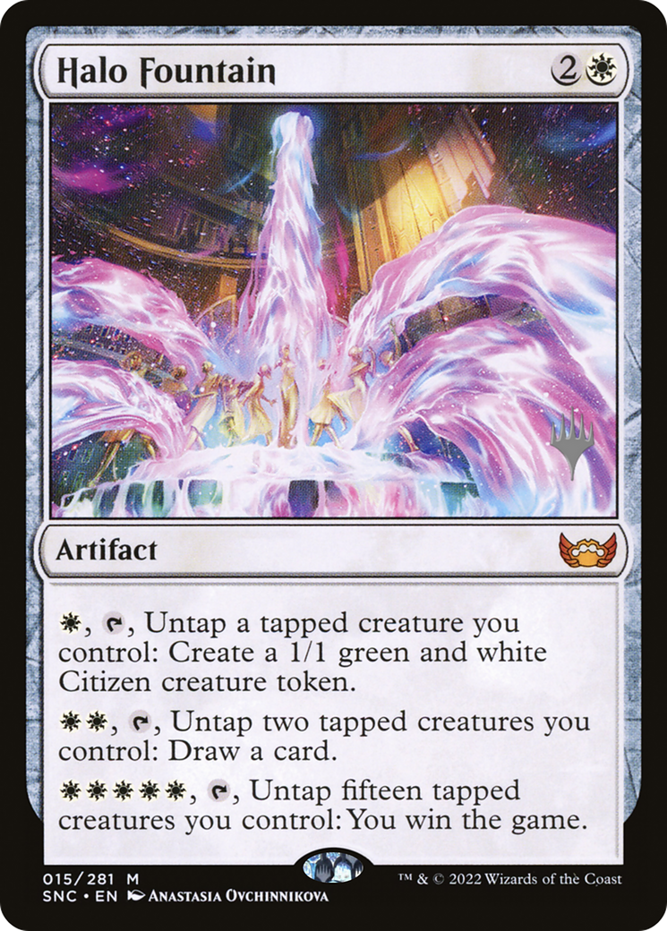 Halo Fountain (Promo Pack) [Streets of New Capenna Promos]