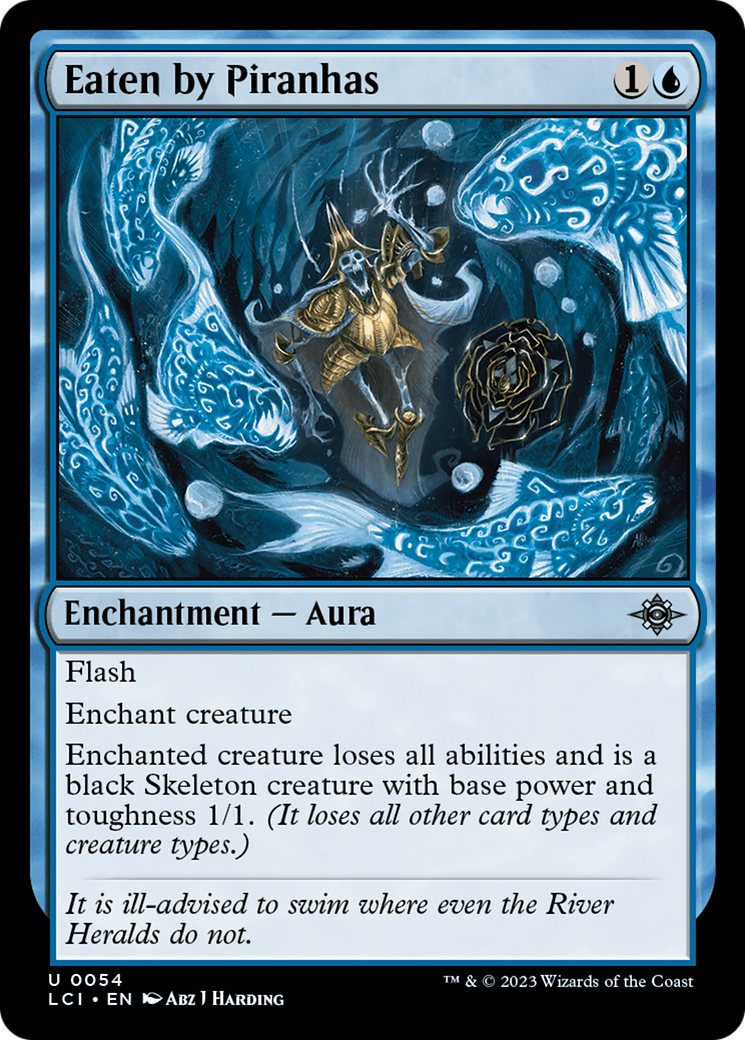 Eaten by Piranhas  (LCI-054) - The Lost Caverns of Ixalan