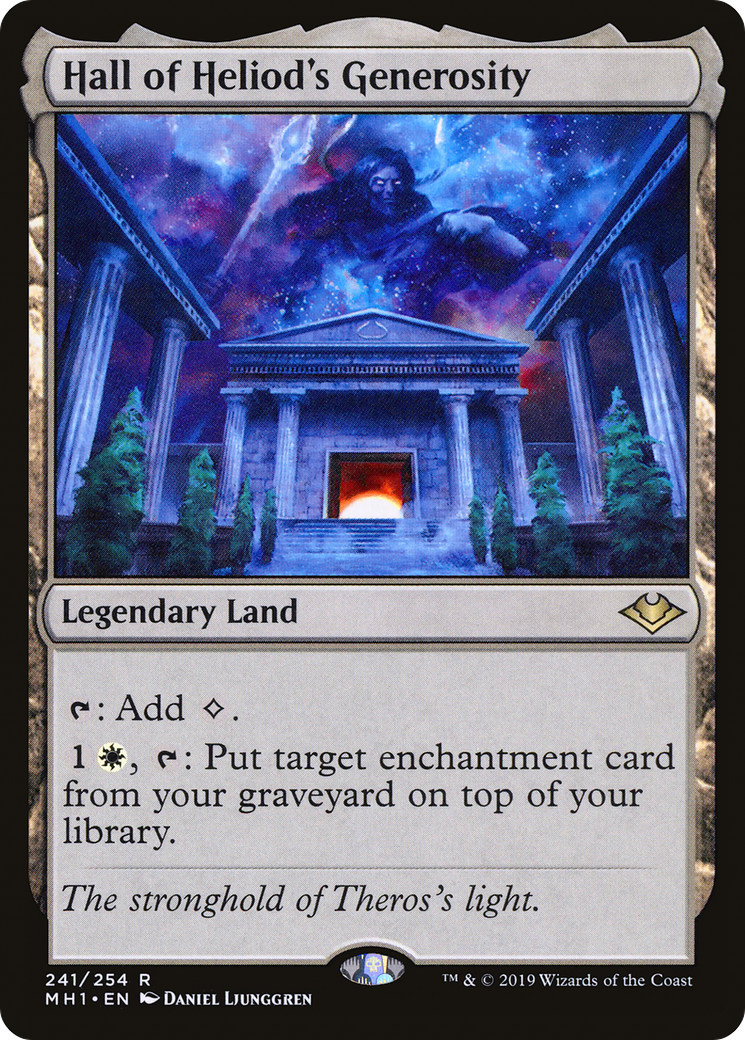 Hall of Heliod's Generosity (MH1-241)  - Modern Horizons