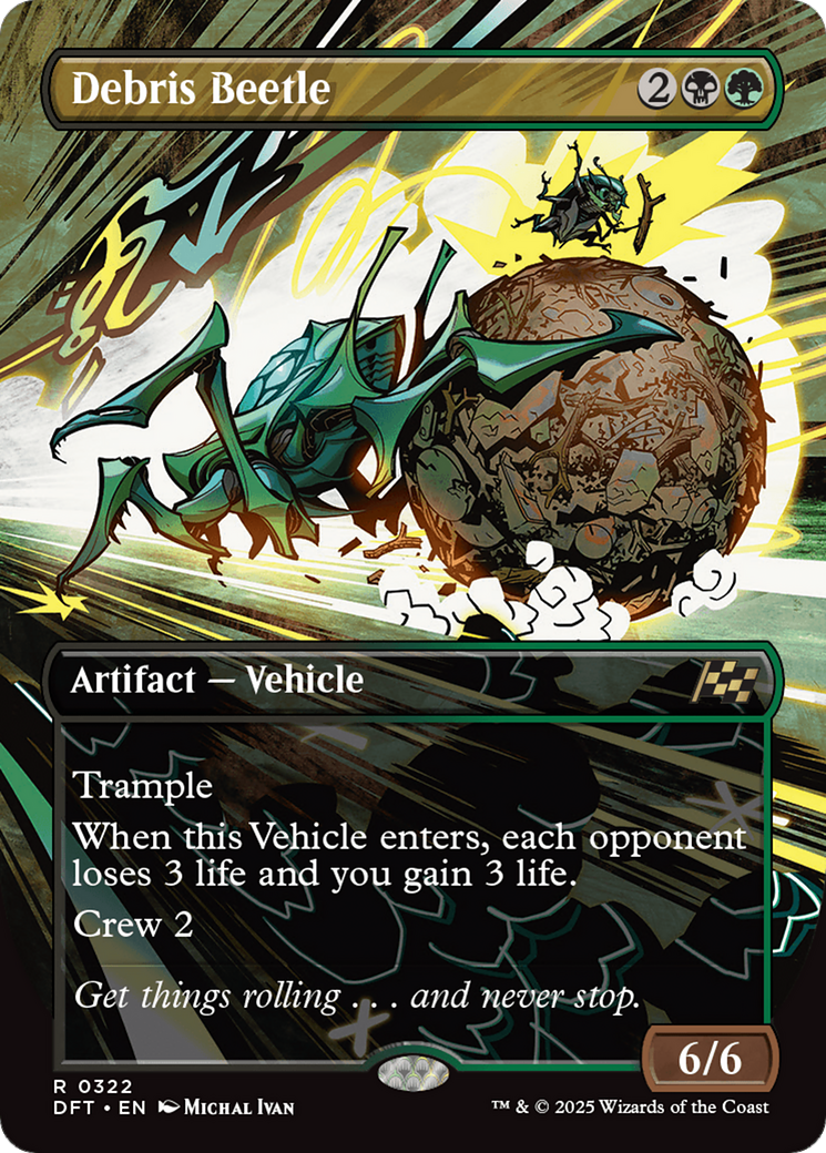 Debris Beetle (DFT-322)  - Aetherdrift (Borderless)
