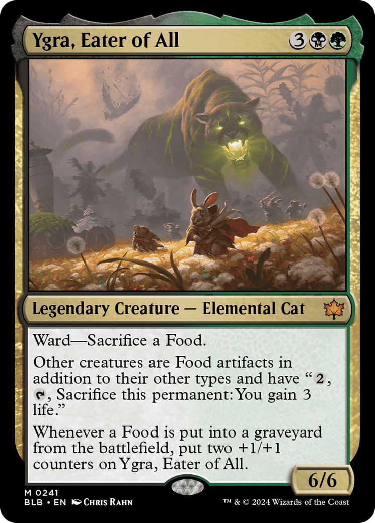 Ygra, Eater of All (BLB-241)  - Bloomburrow