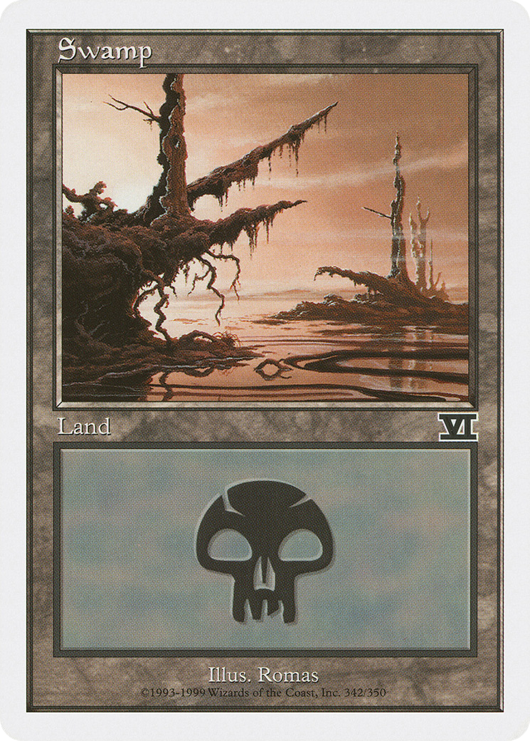 Swamp (342) [Classic Sixth Edition] - Magic: The Gathering | Mana ...