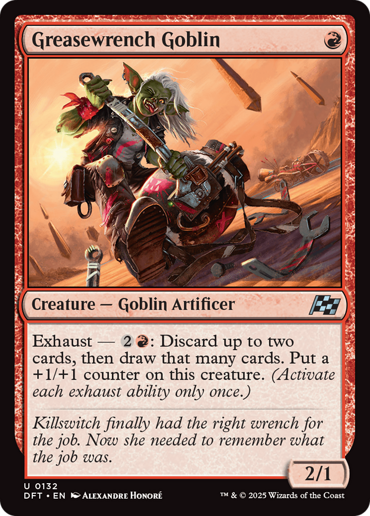 Greasewrench Goblin (DFT-132)  - Aetherdrift