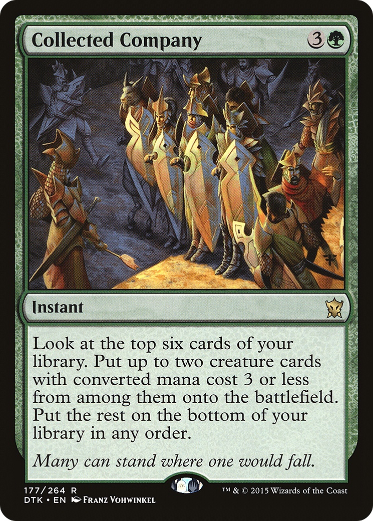Collected Company (DTK-177)  - Dragons of Tarkir