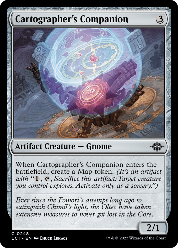 Cartographer's Companion  (LCI-248) - The Lost Caverns of Ixalan