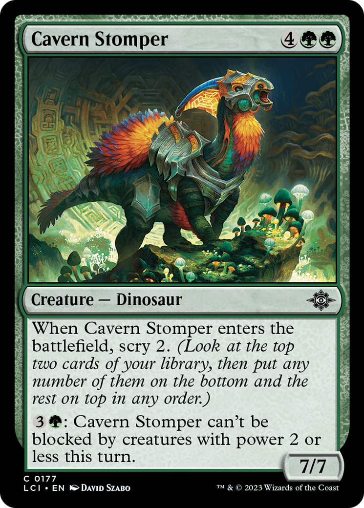 Cavern Stomper  (LCI-177) - The Lost Caverns of Ixalan