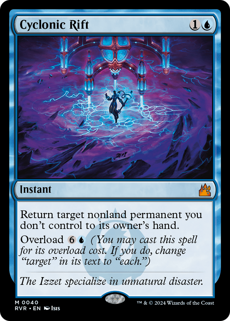 Cyclonic Rift (RVR-040)  - Ravnica Remastered