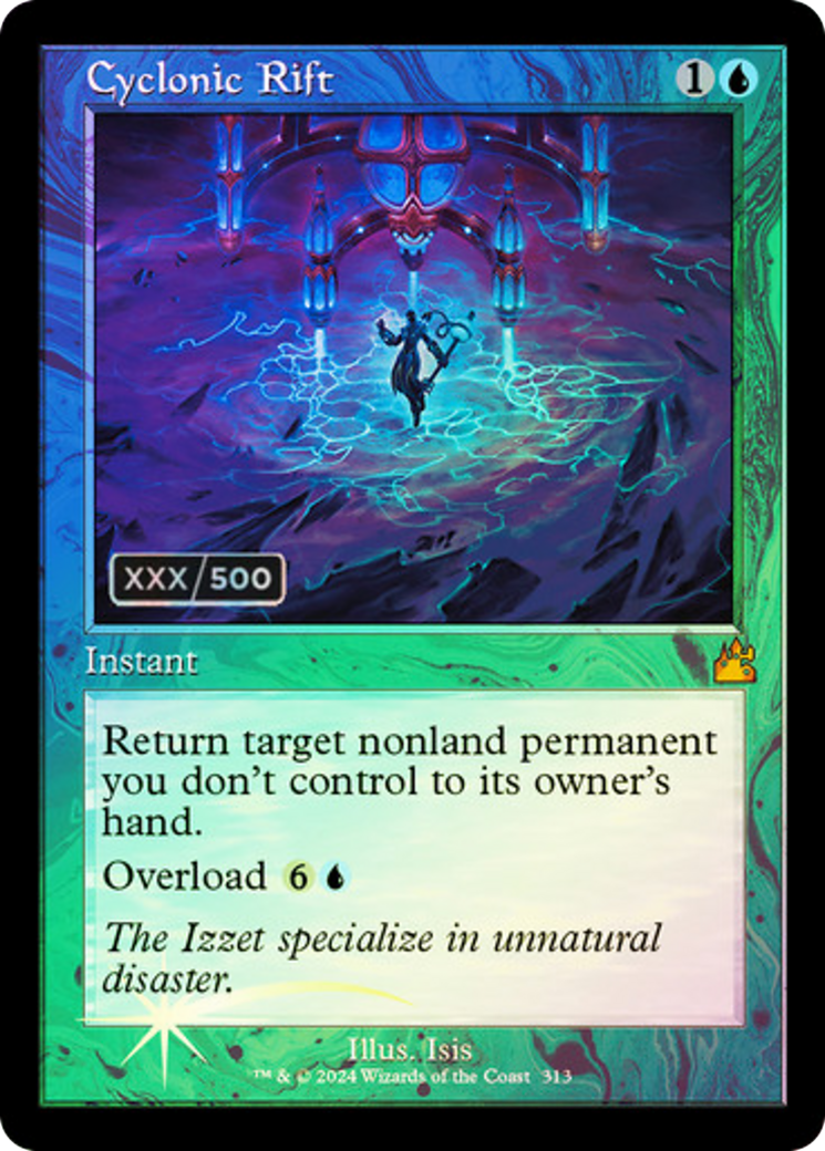 Cyclonic Rift (RVR-313)  Foil - Ravnica Remastered