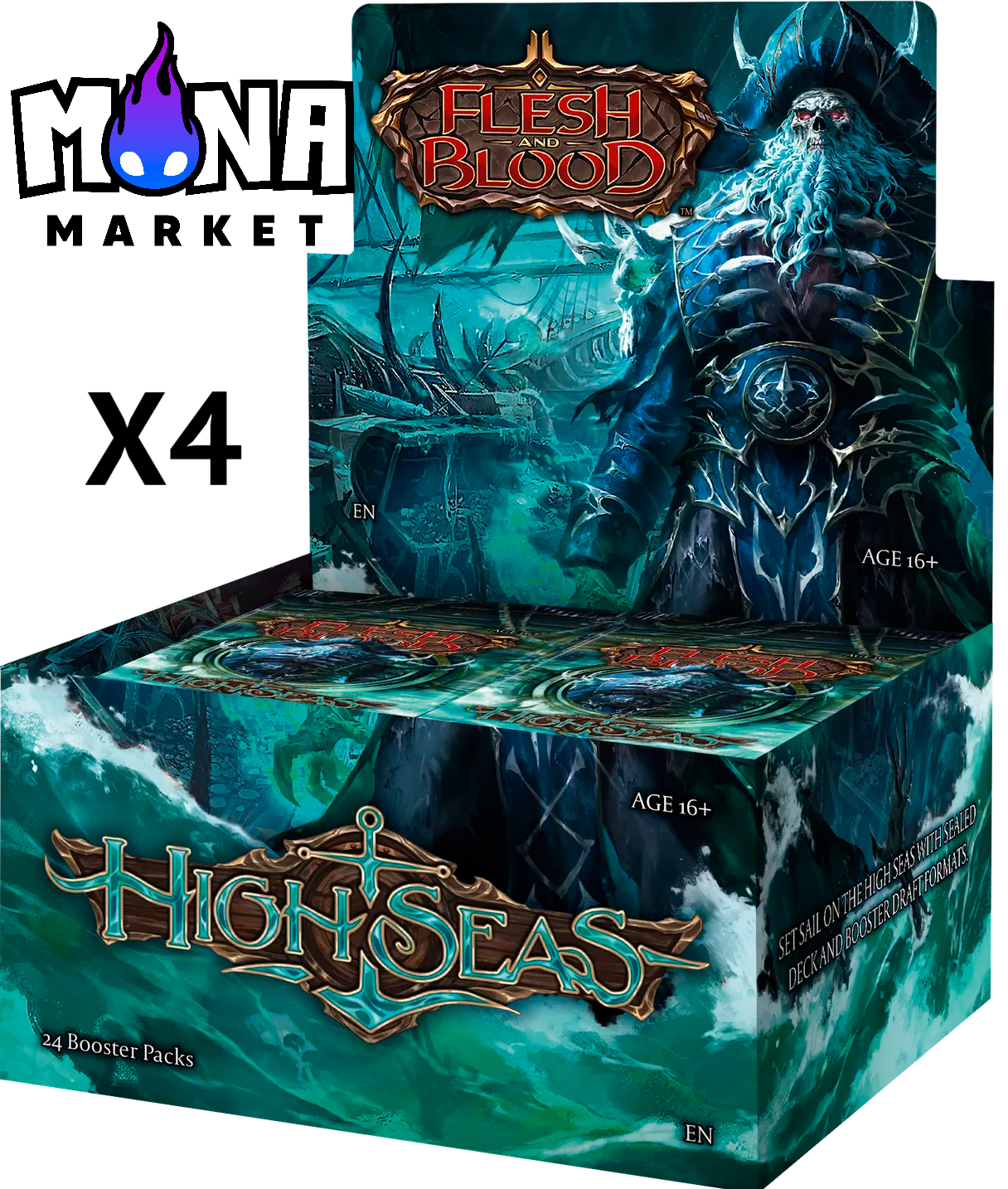 Flesh & Blood - High Seas Case