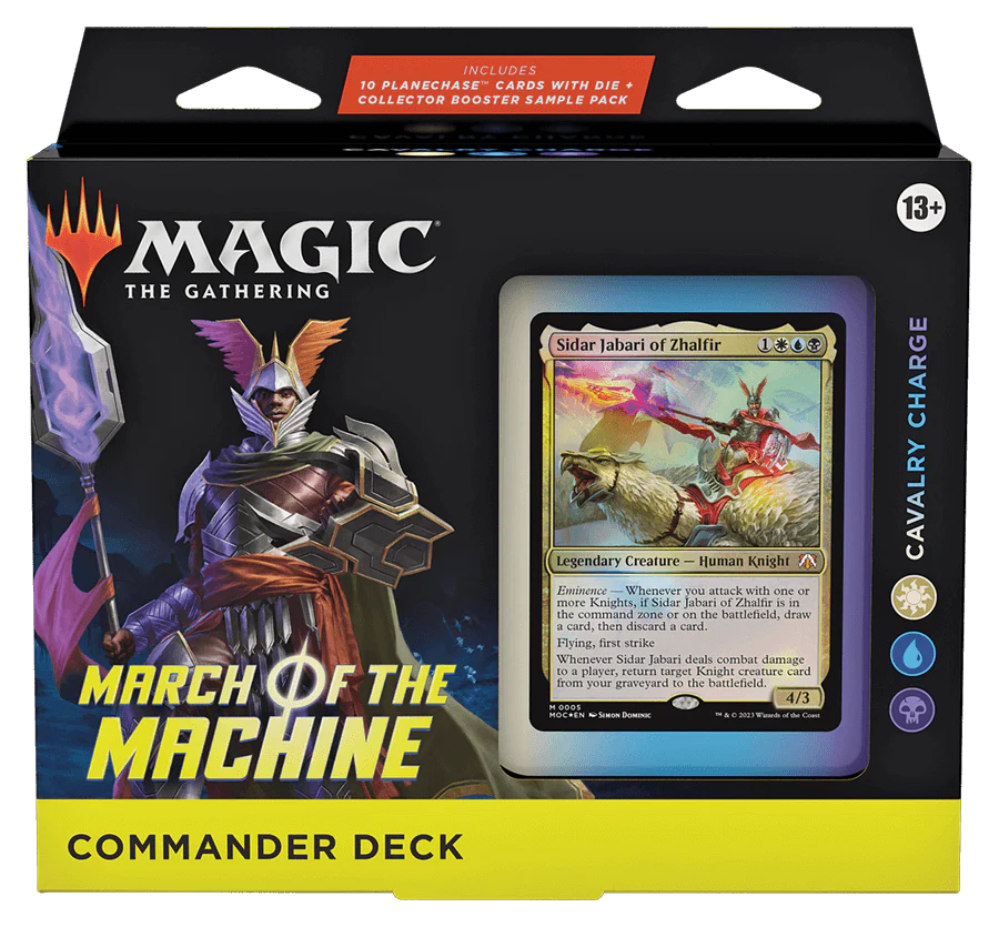 Magic The Gathering - March Of The Machine Commander Deck - Cavalry Charge White/Blue/Black
